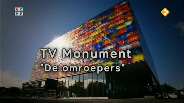 Override of the title TV Monument: Omroepsters