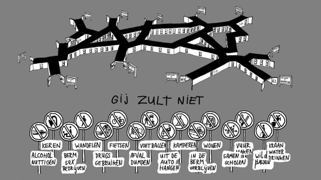 De mobilist, de snelweg en het ommeland