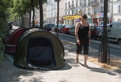 Override of the title Tent in Parijs